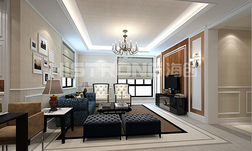 MK手机网页版登录入口中式客厅效果图