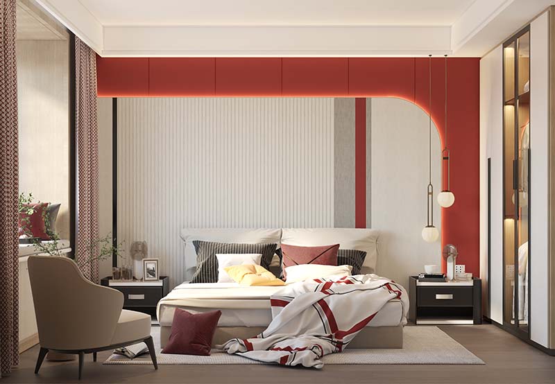 MK手机网页版登录入口集成墙面 现代-暮色胡桃-主卧升级-顾HBJAL2042.jpg