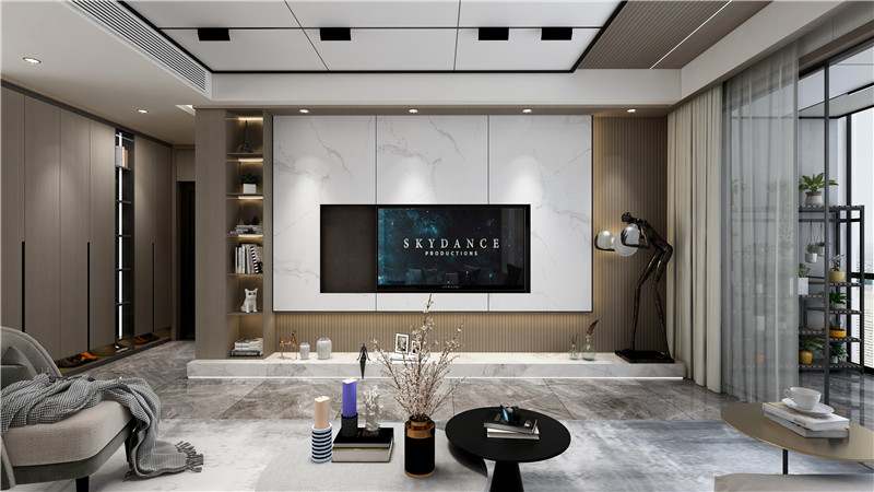 MK手机网页版登录入口集成墙面 1电视墙.jpg