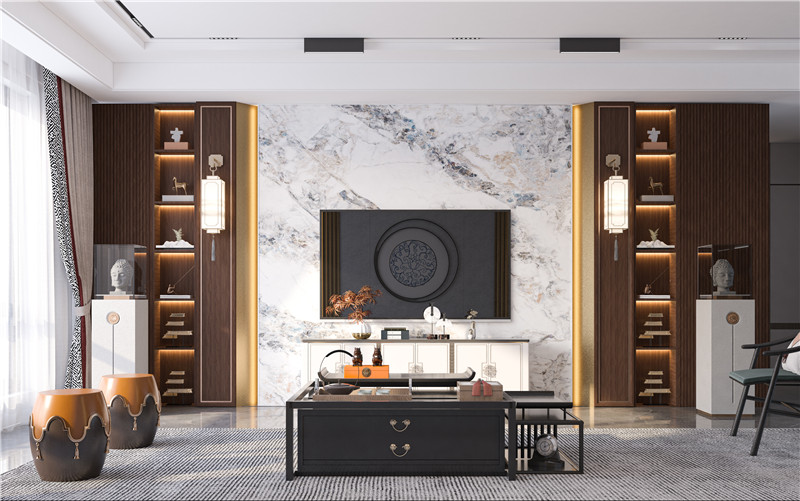 HBJML5034-新国潮电视背景墙(带柜).jpg HBJML5034-新国潮电视背景墙(带柜).jpg