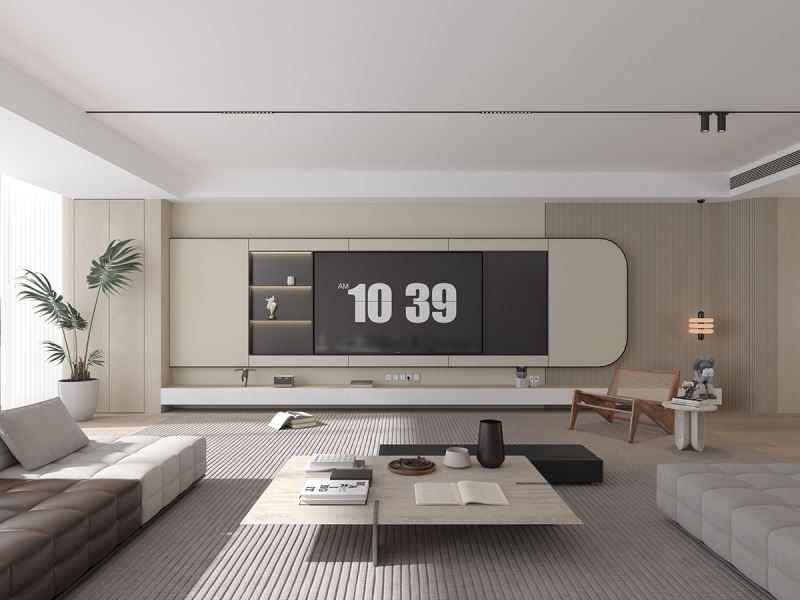 HBJAL3052现代电视背景-带柜.jpg HBJAL3052现代电视背景-带柜.jpg